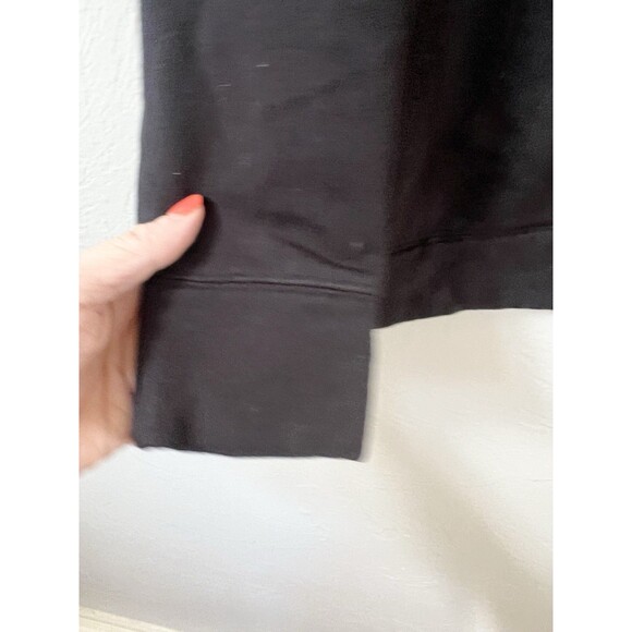 Women's Vineyard Vines Black Funnel Neck Sweatshirt Size Small Pockets Soft - Picture 5 of 8